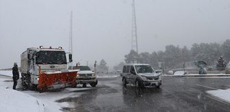 Gaziantep'te kar yağışı etkili oluyor