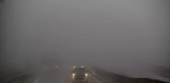 Hatay'da sis nedeniyle görüş mesafesi düştü