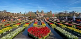 Hollanda'da 'Ulusal Lale Günü' etkinliği yapıldı