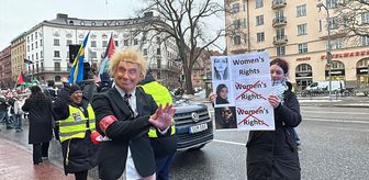 İsveç'te İsrail ve ABD protesto edildi