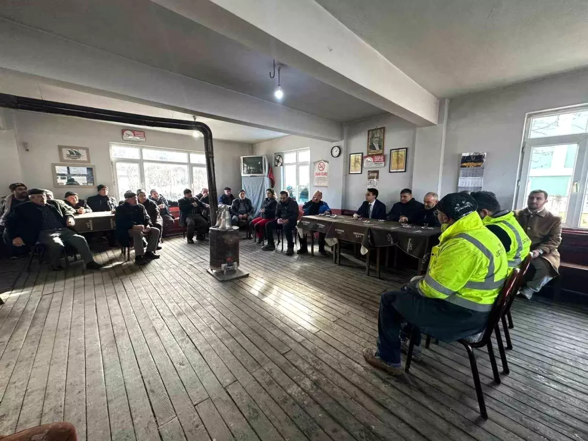 Kaymakam Kara, Sarıdayı Köyü'nde vatandaşla buluştu