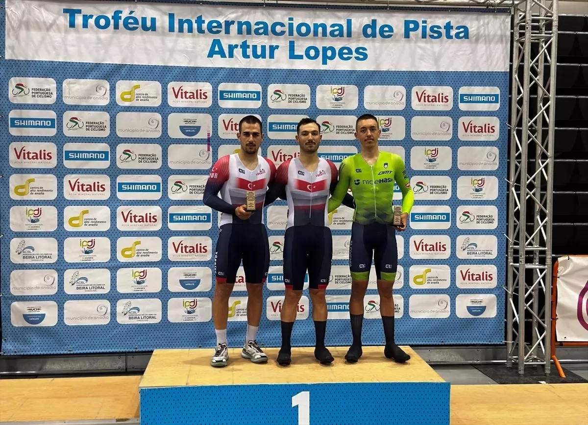 Milli bisikletçiler, Portekiz'de kürsüyü paylaştı