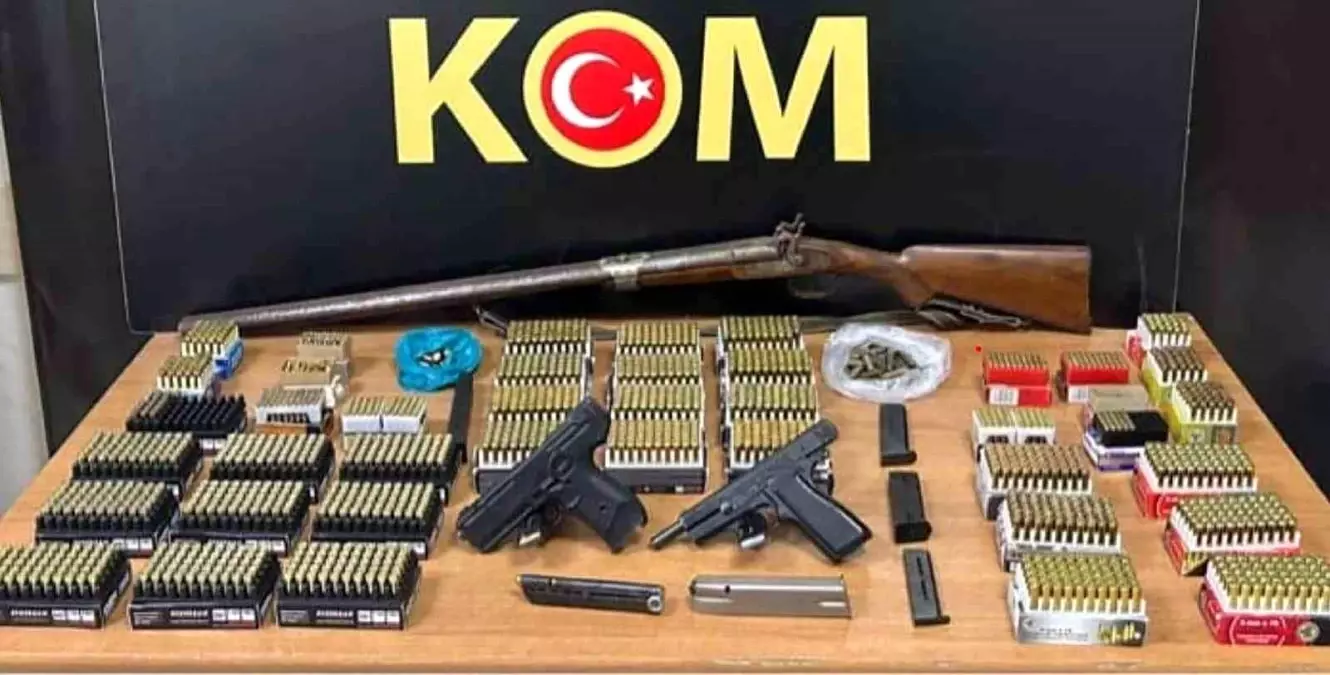 Muğla'da bir yılda 299 ruhsatsız tabanca ele geçirildi