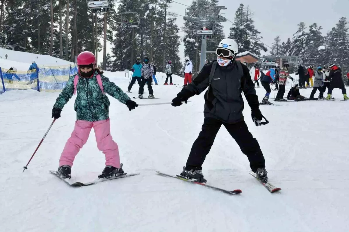 Sarıkamış'ta sömestr heyecanı: Kristal kar üzerinde doluluk yüzde 100'e ulaştı