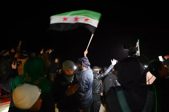 The announcement of the withdrawal of the terrorist organization YPG/SDG in the rural area of Deir Hafir, Syria, was met with joy