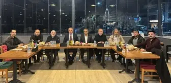 Taşova Belediye Başkanı Özalp, basın mensuplarıyla bir araya geldi