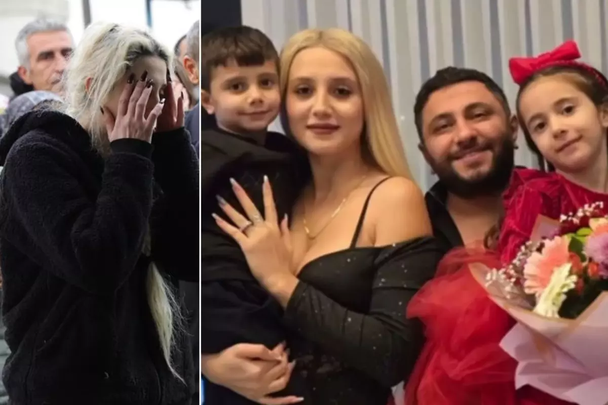 Youtuber babalarının öldürdüğü kardeşler yan yana toprağa verildi! Annenin feryadı yürek dağladı