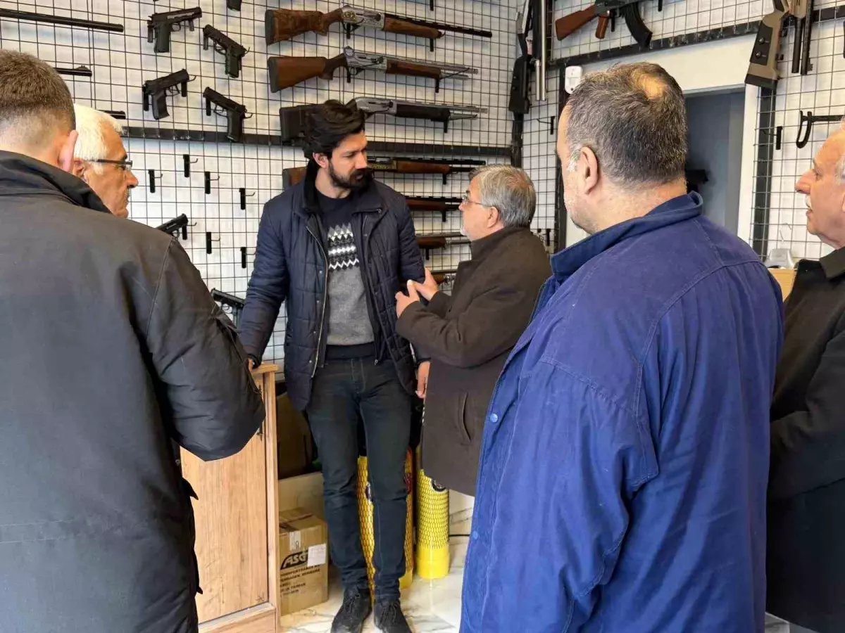 Başkan Ekrem Çadır, esnaflarla bir araya geldi