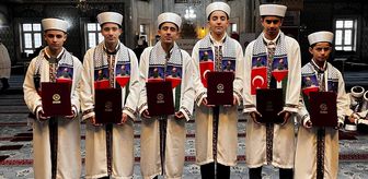 Baskil'de eğitimlerini tamamlayan hafızlar için icazet töreni düzenlendi