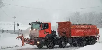 Bolu Dağı'nda yoğun kar etkili oluyor