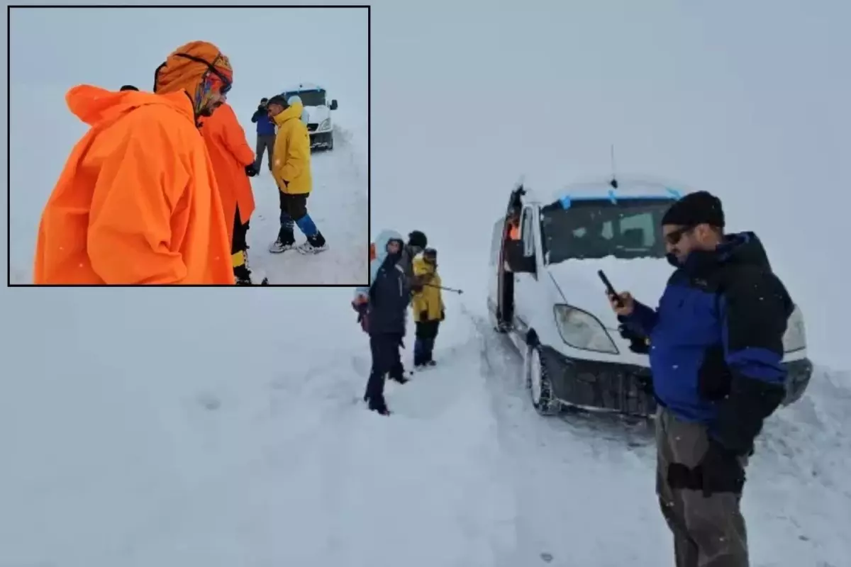 Dağda mahsur kaldılar! İmdatlarına ekipler yetişti
