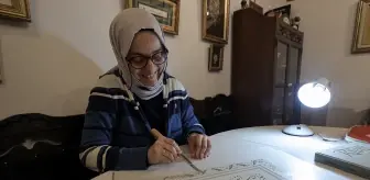 Gazete haberinden etkilenerek başladığı tezhip sanatını geleceğe taşımak için çalışıyor