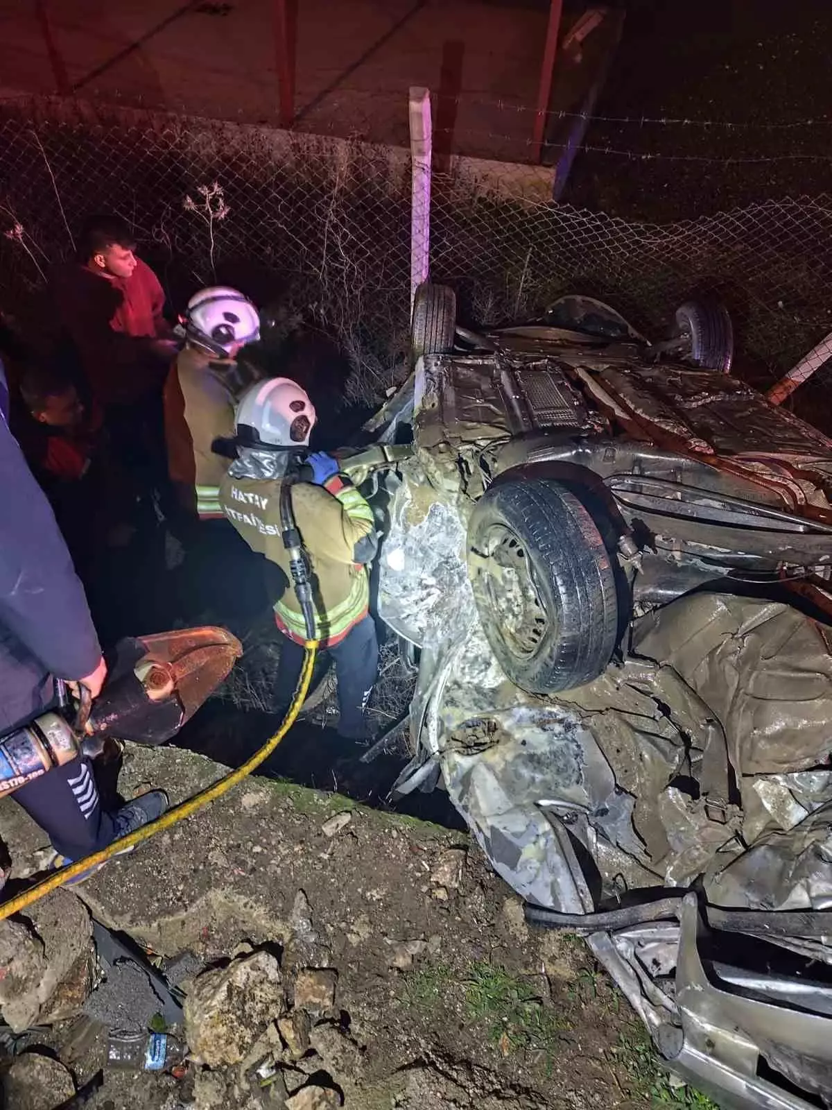 Hatay'da trafik kazası: 1 ölü, 3 yaralı