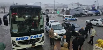 Muş'tan Bursa'ya giden otobüs Elazığ'da saldırıya uğradı