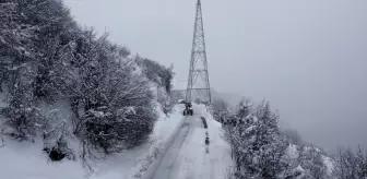 Sinop, Kastamonu, Amasya ve Tokat'ta kar nedeniyle 894 köy yolu ulaşıma kapandı