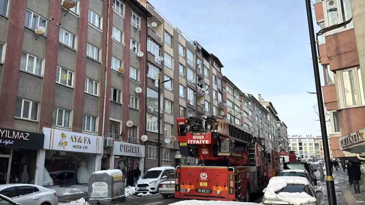 Sivas'ta patlayan kombi paniğe neden oldu