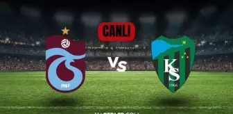 Trabzonspor maçı hangi kanalda? Trabzonspor Kocaelispor maçını hangi kanal veriyor, nerede izlenir? CANLI MAÇ ANLATIMI!