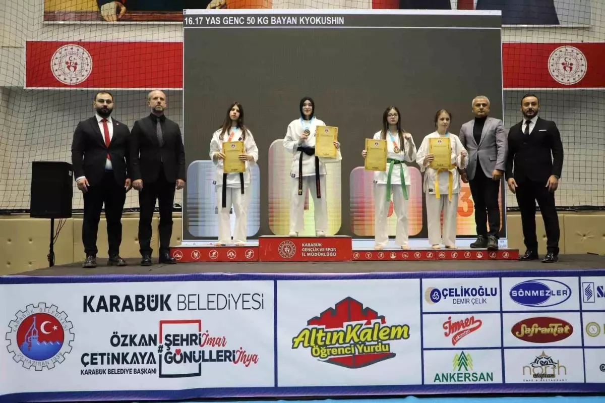 Türkiye Kyokushin Karate Şampiyonası, Karabük'te sona erdi