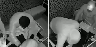 40 saniyede 1.5 milyonluk altın hırsızlığı kamerada