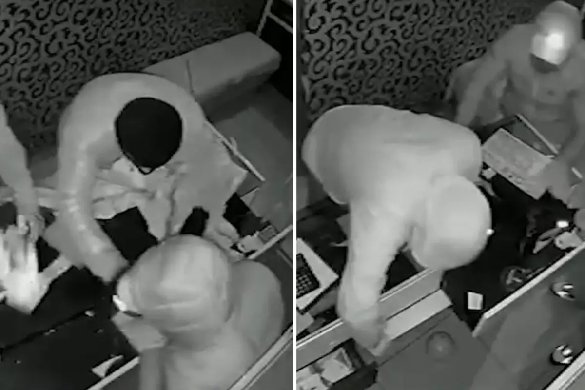 40 saniyede 1.5 milyonluk altın hırsızlığı kamerada