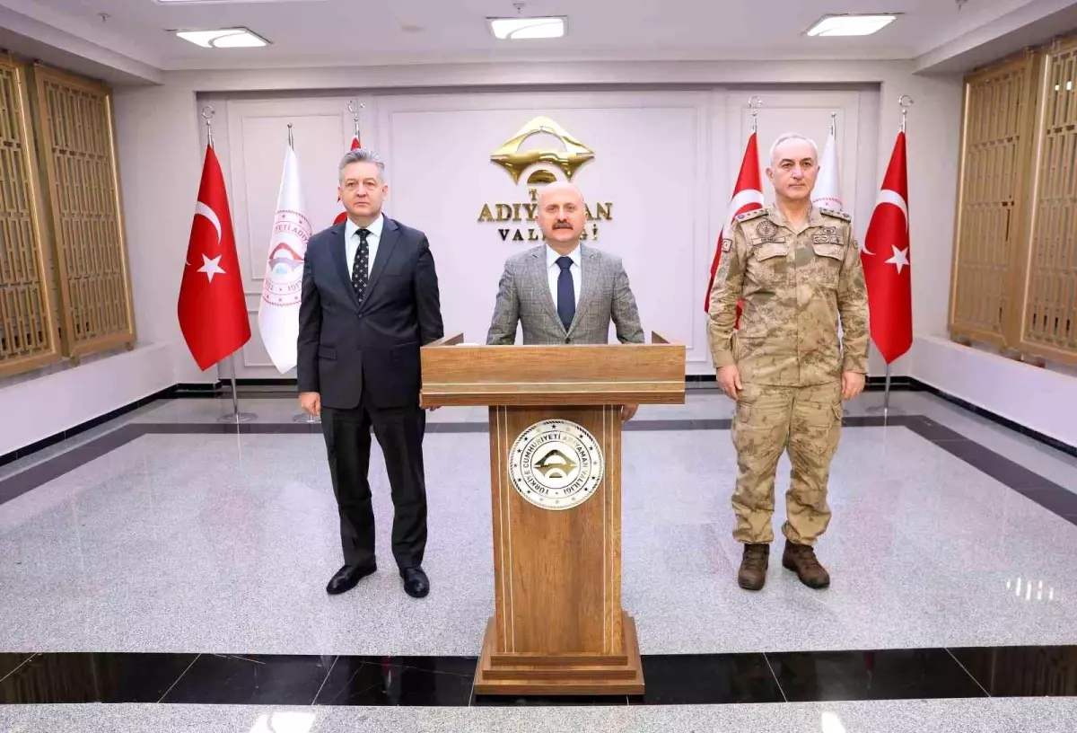 Adıyaman'da asayiş değerlendirme toplantısı yapıldı