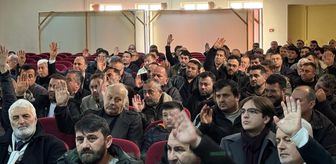 Alaçam Esnaf ve Sanatkarlar Odası olağan kongreside Özyılmaz yeniden seçildi