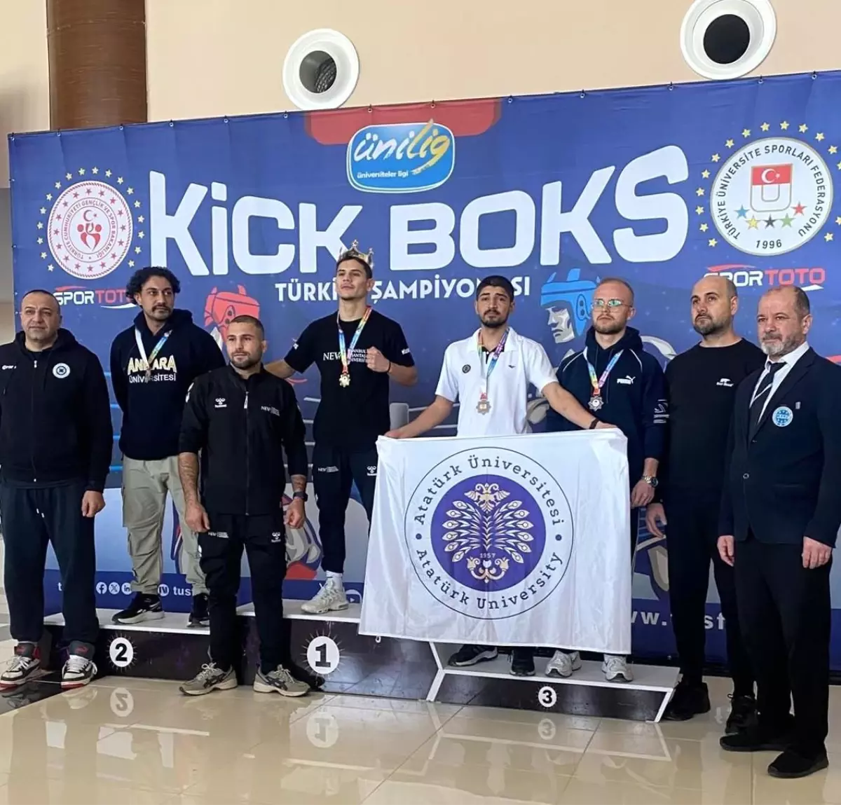 Atatürk Üniversitesi sportif başarılarını ulusal arenada sürdürüyor