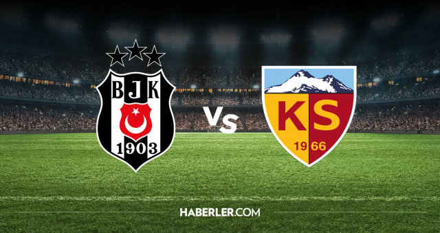 Beşiktaş - Kayserispor maç kadrosu! BJK Kayseri ilk 11'ler belli oldu mu?