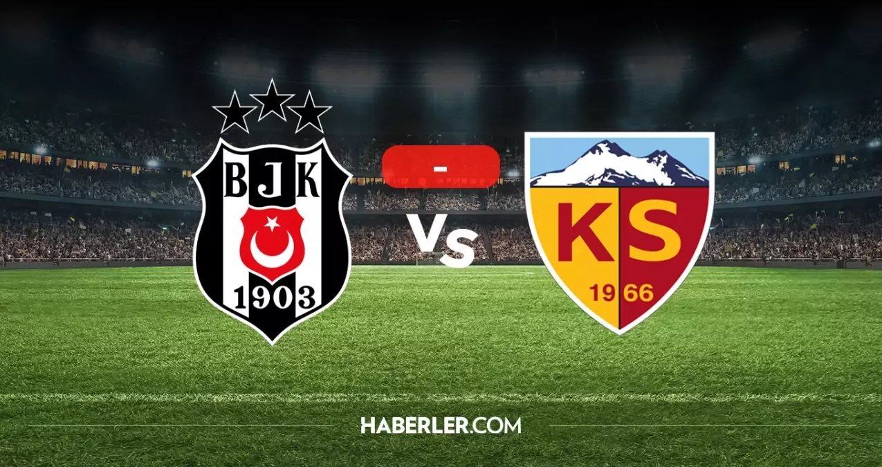 Beşiktaş Kayserispor maçı kaç kaç? MAÇ SONUCU! Beşiktaş Kayserispor golleri kim attı, canlı maç anlatımı!