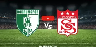 Bodrumspor Sivasspor maçı kaç kaç? MAÇ SONUCU! Bodrumspor Sivasspor golleri kim attı, canlı maç anlatımı!