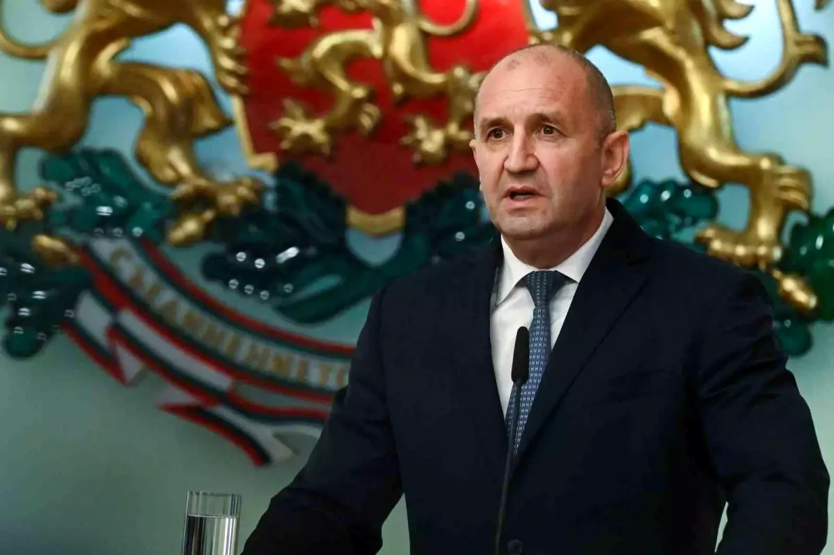 Bulgaristan Cumhurbaşkanı Radev istifa etti