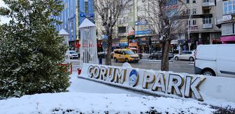 Çorum'da soğuk hava etkili oluyor