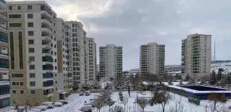 Diyarbakır'da kar yağışı etkili oldu
