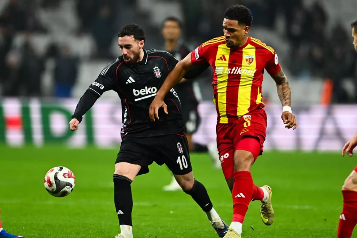 Dolmabahçe'de 90+5'te mutlu son! Beşiktaş, Kayserispor'u son saniyelerde devirdi