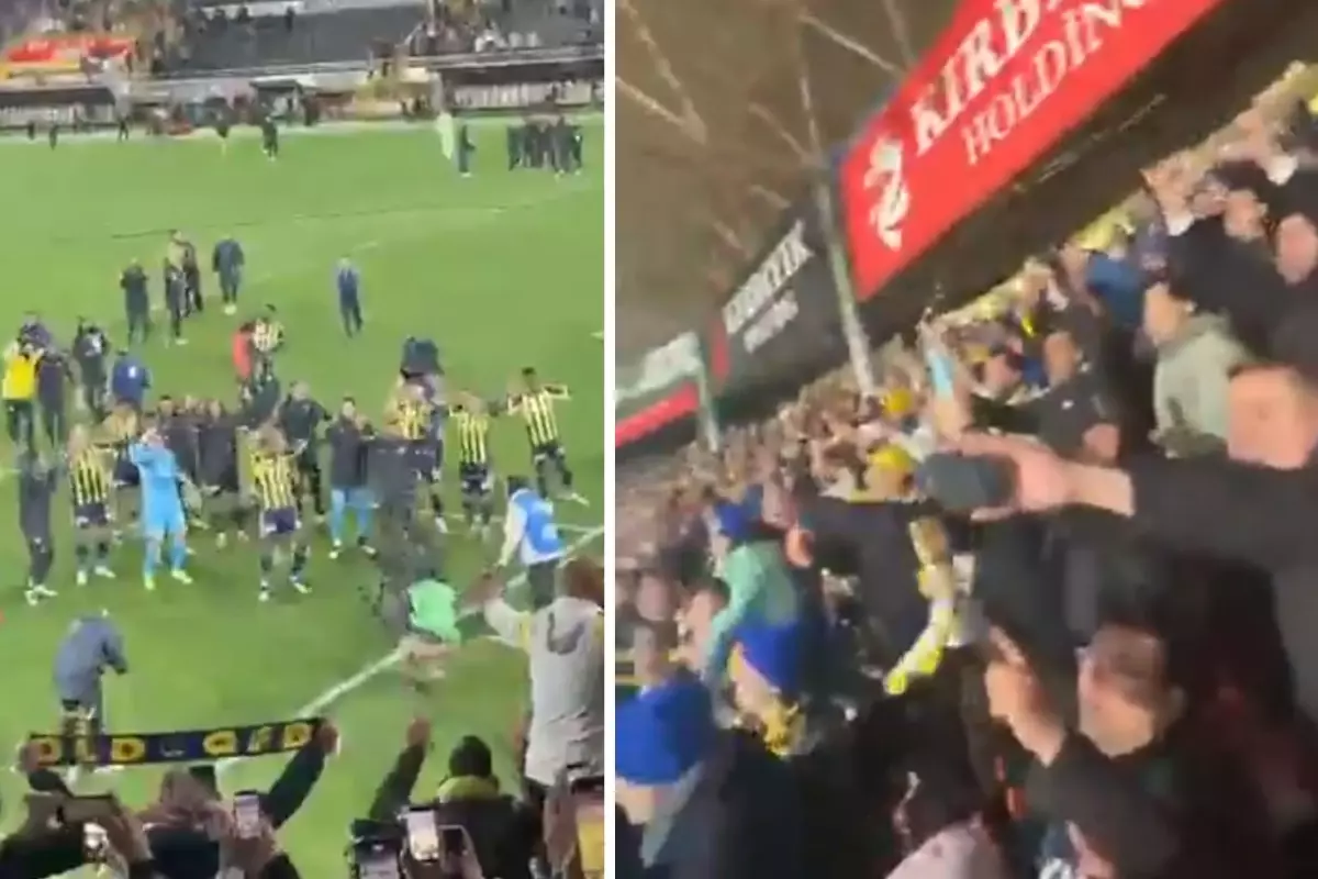 Fenerbahçe taraftarından Mert Hakan'a destek