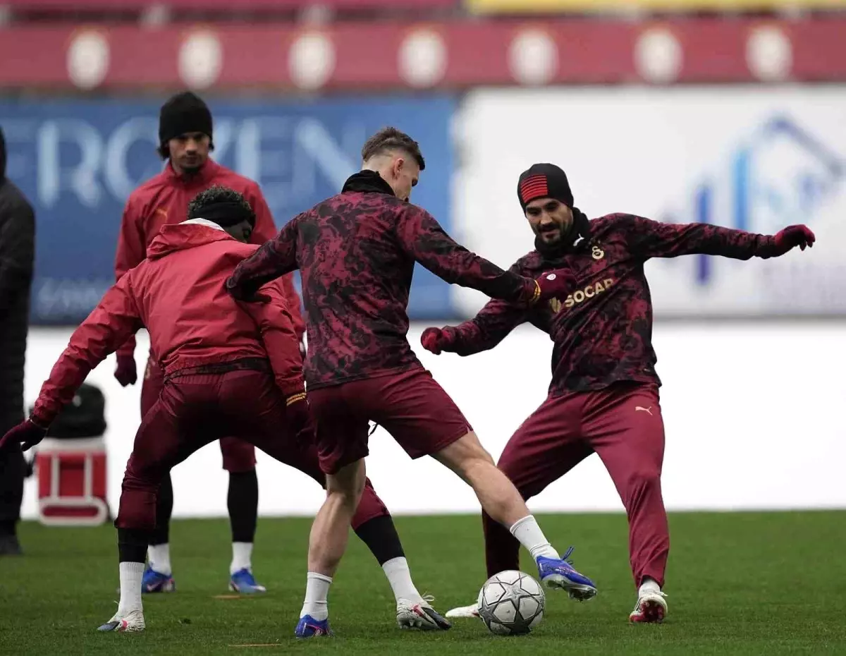 Galatasaray, Atletico Madrid maçı hazırlıklarını sürdürdü