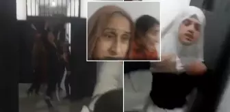 Görüntüler Rakka'dan! Cezaevlerinde tutulan kadın ve çocuklar serbest bırakıldı