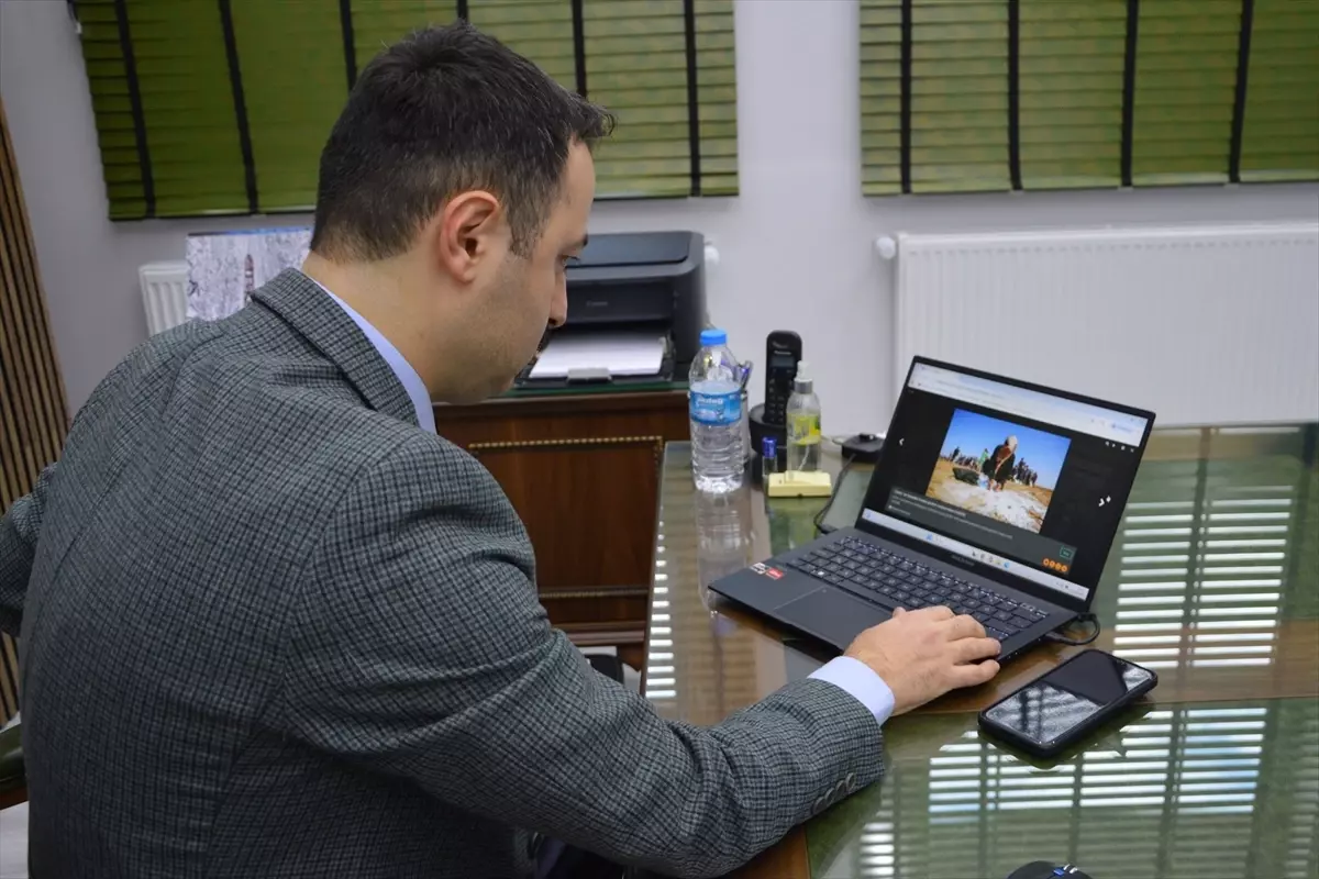 Havza Kaymakamı Ayvat, AA'nın 'Yılın Kareleri' oylamasına katıldı