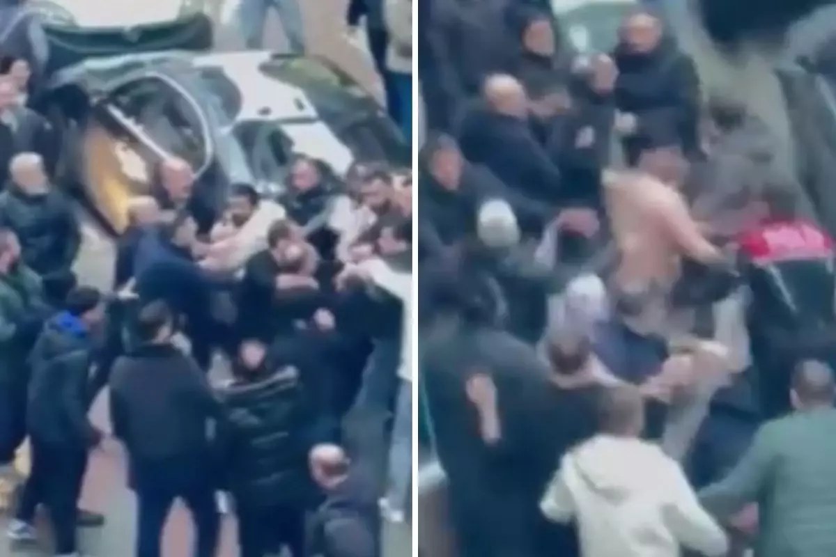 İstanbul'un göbeğinde park yeri için birbirlerine girdiler!