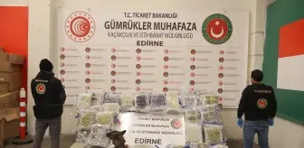 Kapıkule'de tırda 144 kilo 732 gram uyuşturucu ele geçirildi