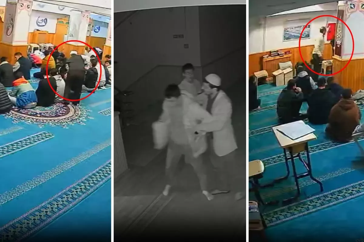 Kur'an kursunda çocuklara şiddet: Kamera tüm olan biteni böyle kaydetti