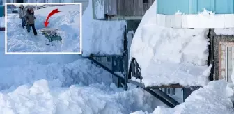 Rusya'nın Kamçatka Yarımadası'nda son 30 yılın en yoğun kar yağışı yaşanıyor