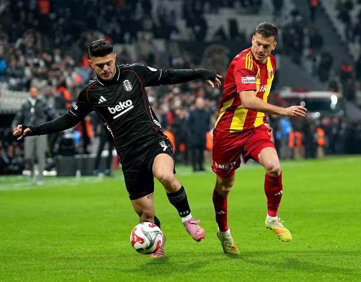 Trendyol Süper Lig: Beşiktaş: 0 Kayserispor: 0 (Maç devam ediyor)
