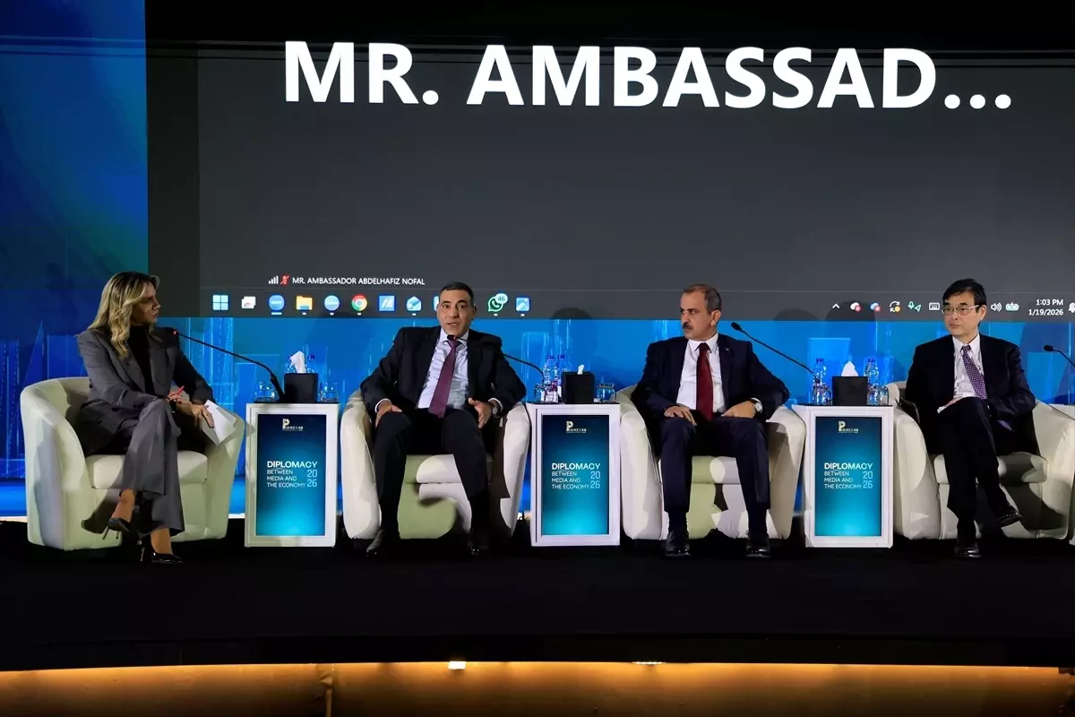 Türkiye'nin Amman Büyükelçisi Caymazoğlu, Medya ve Ekonomi Arasında Diplomasi 2026 Konferansı'nda konuştu