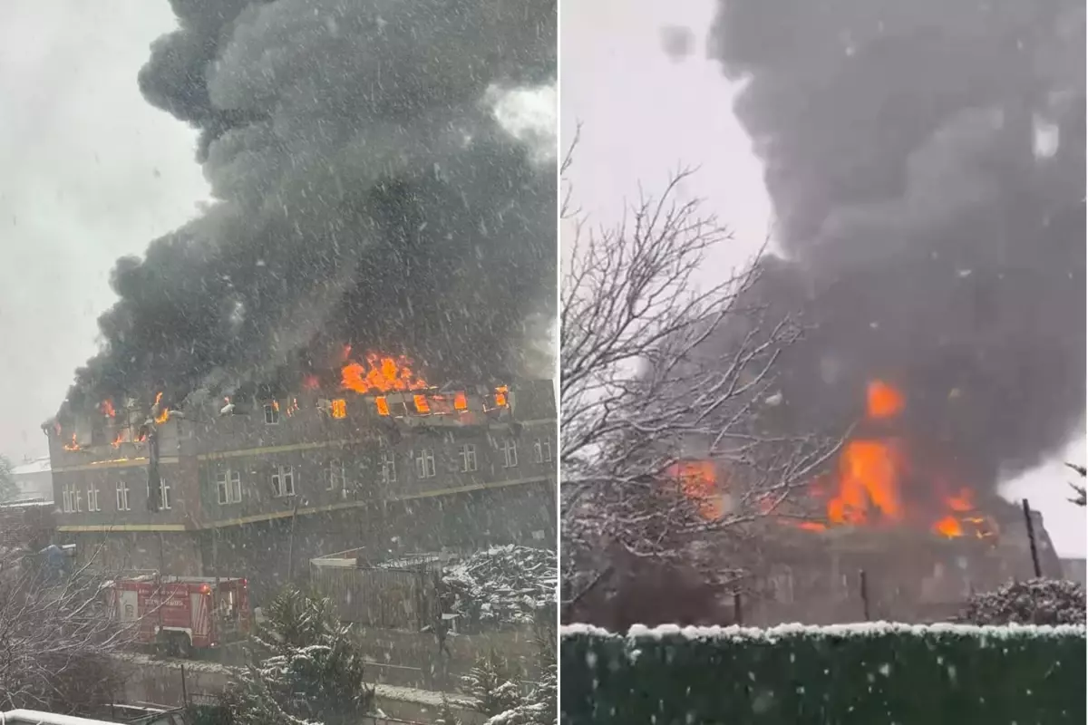 Tuzla'da çakmak fabrikasında yangın! Tesis kullanılmaz hale geldi