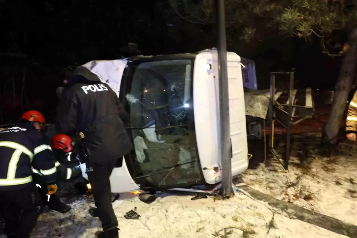 Alkollü sürücüye, sürücü olduğunu polisler hatırlattı