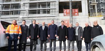 Ankara Cumhuriyet Başsavcısı Karaköse, yeni Ankara Adalet Sarayı inşaatında incelemede bulundu
