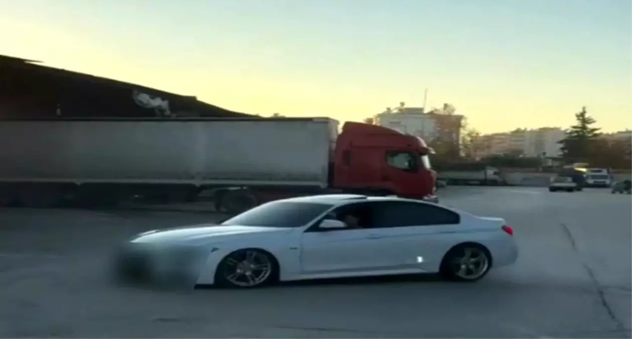 Antalya'da drift yapan sürücüye sosyal medya paylaşımı sonrası ceza