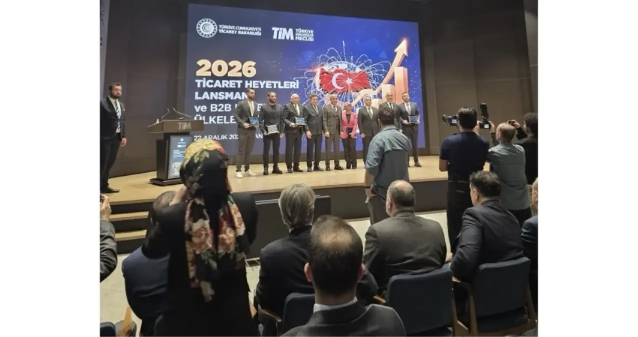 Asortie Mobilya'ya TİM'den özel plaket