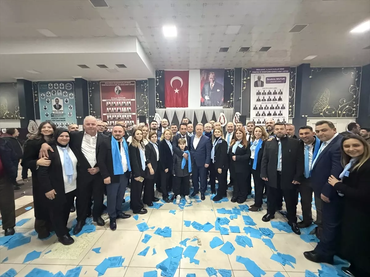 Biga Esnaf ve Sanatkarlar Odası Başkanlığına Hakkı Berber seçildi